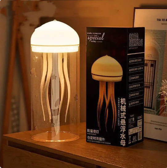 3D Zwevende Kwal Nachtlamp