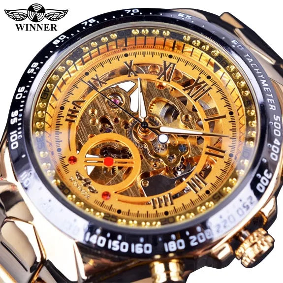 Mechanisch Sport Horloge voor Heren