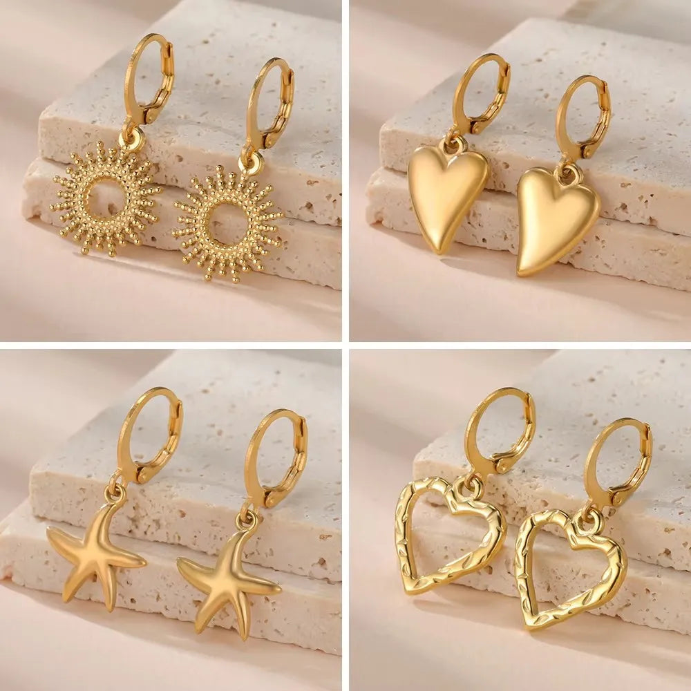Fashion RVS Oorbellen