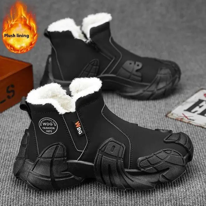 Heren Fleece Lined Martin Boots