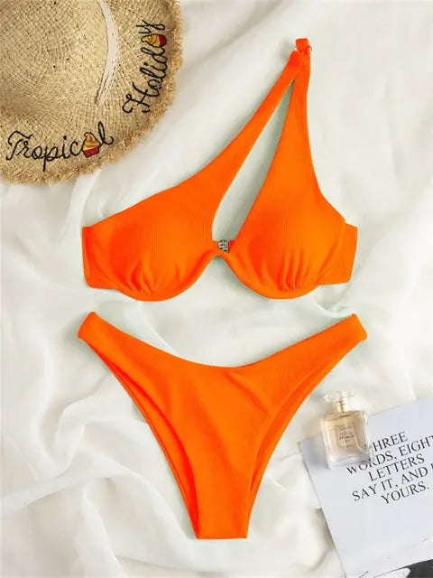 Dames Chic Ribbel Bikini