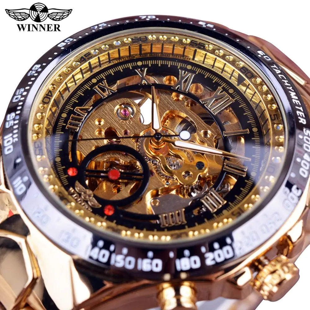 Mechanisch Sport Horloge voor Heren