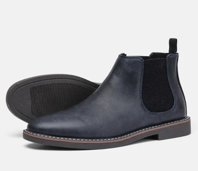 Heren Retro Cowhide Boots