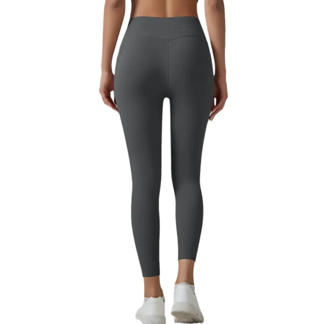 High-Waist Quick-Dry Fitness Broek