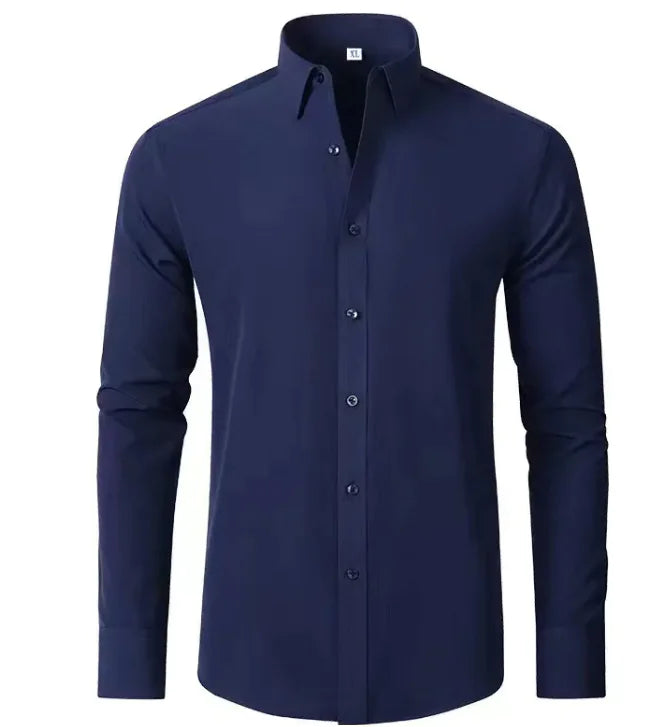 Heren Elastic Fit No-Iron Blouse