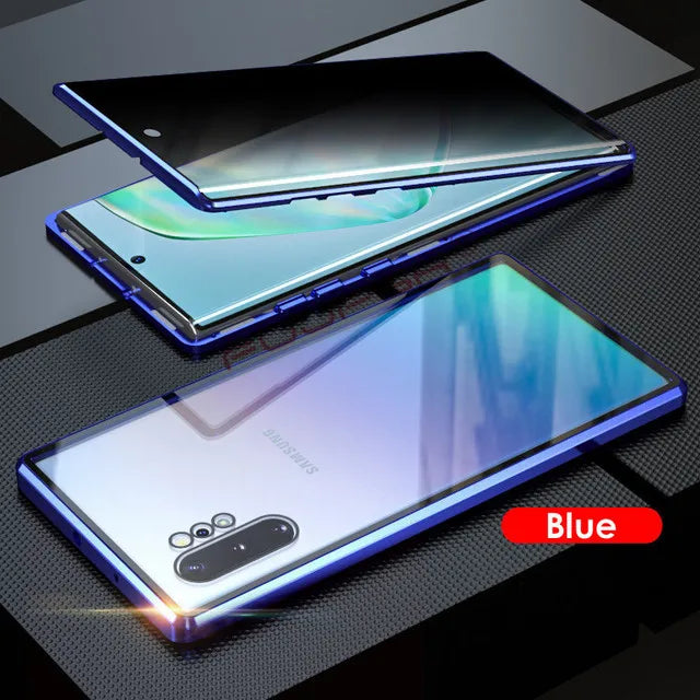 Full Privacy Protectie Magnetische Samsung Telefoonhoes