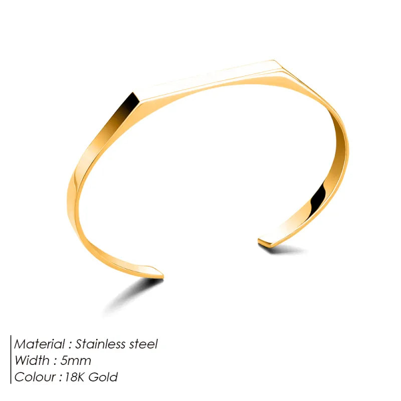 Geometrisch RVS Luxe Heren Armband