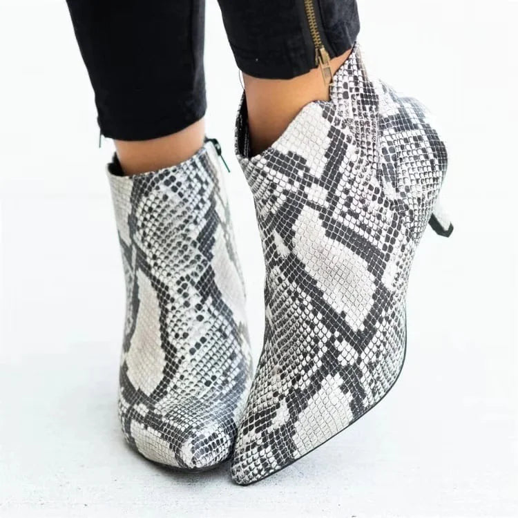 Dames Luipaard Print Laarzen
