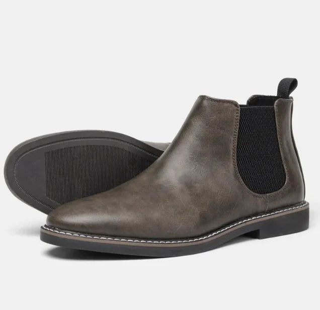 Heren Retro Cowhide Boots