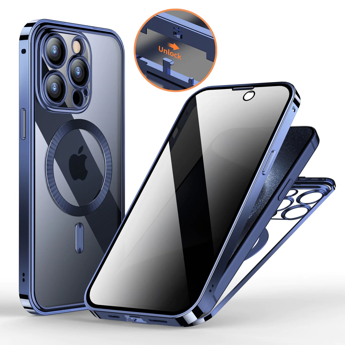 Privacy Pro Magnetisch I Phone Telefoonhoes