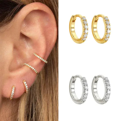 Sterling Zilver Zirkonia Oorbellen