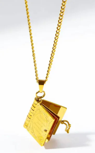 Herdenkingsboek Hanger met Vlinderopening & -sluiting