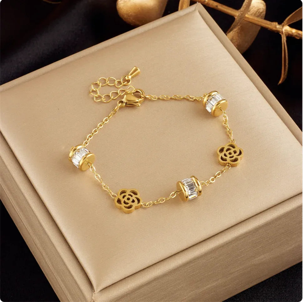 Goldplate Armband