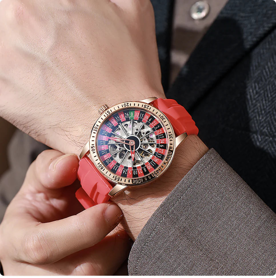 Heren Automatisch Waterproof Mechanisch Horloge