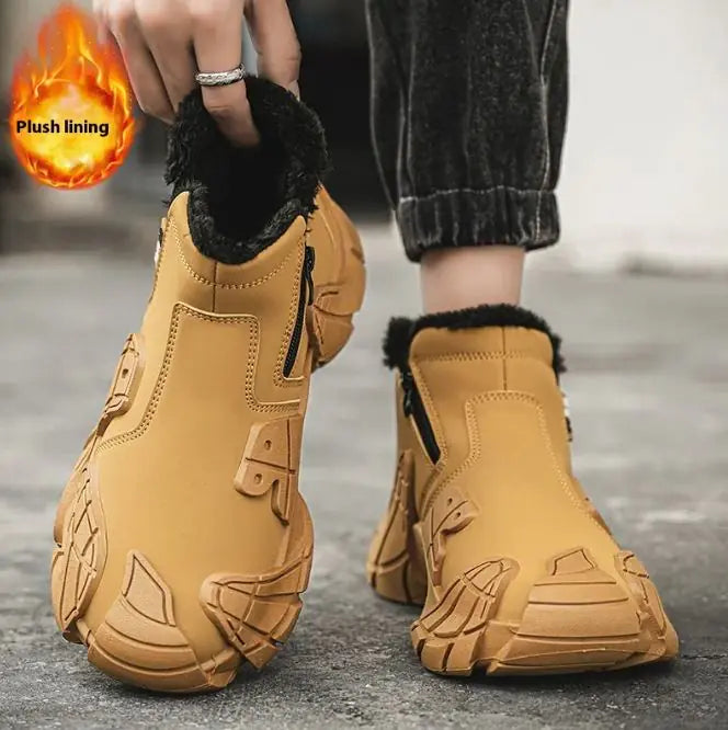 Heren Fleece Lined Martin Boots