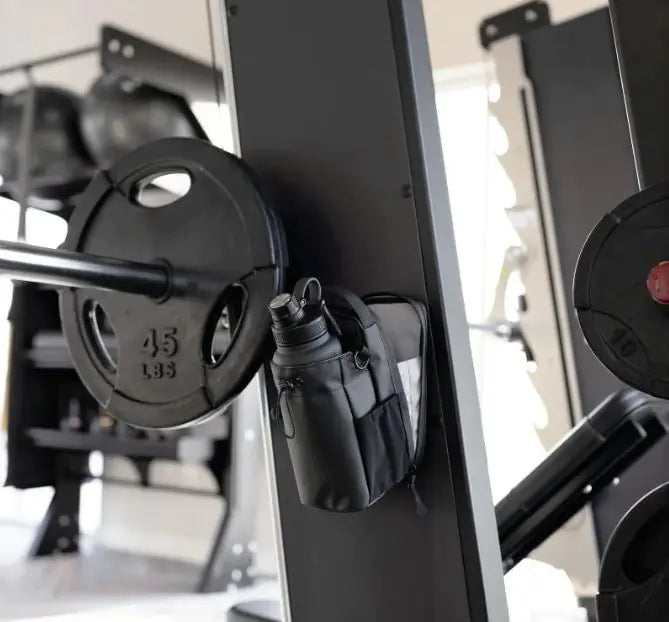 Magnetische Crossbody Gymtas met Fleshouder