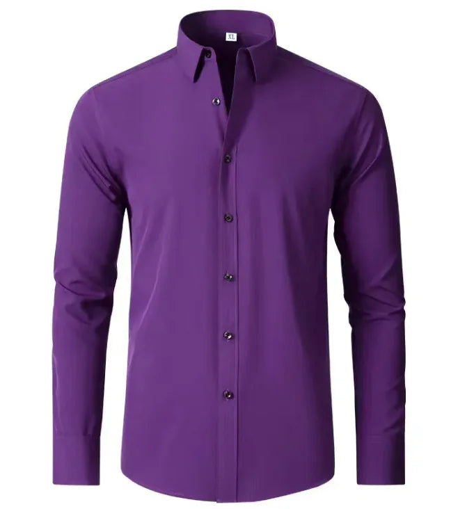 Heren Elastic Fit No-Iron Blouse
