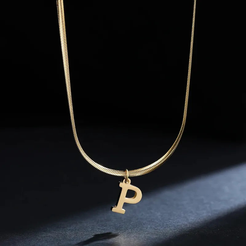 Trendy Ketting met Letter