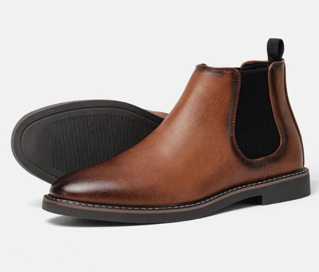 Heren Retro Cowhide Boots