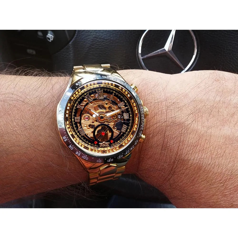 Mechanisch Sport Horloge voor Heren