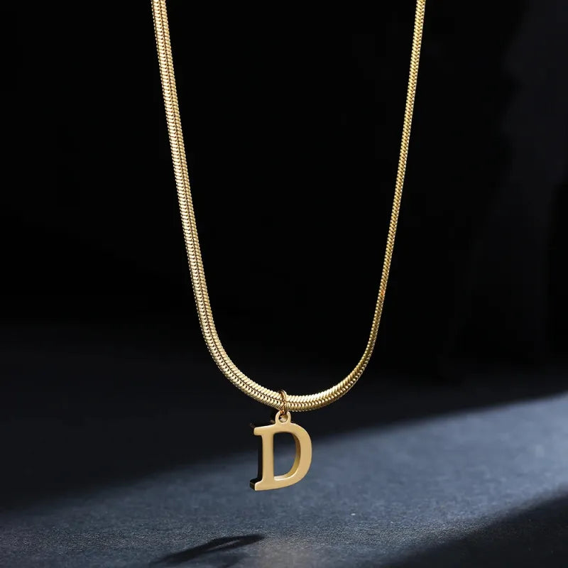 Trendy Ketting met Letter