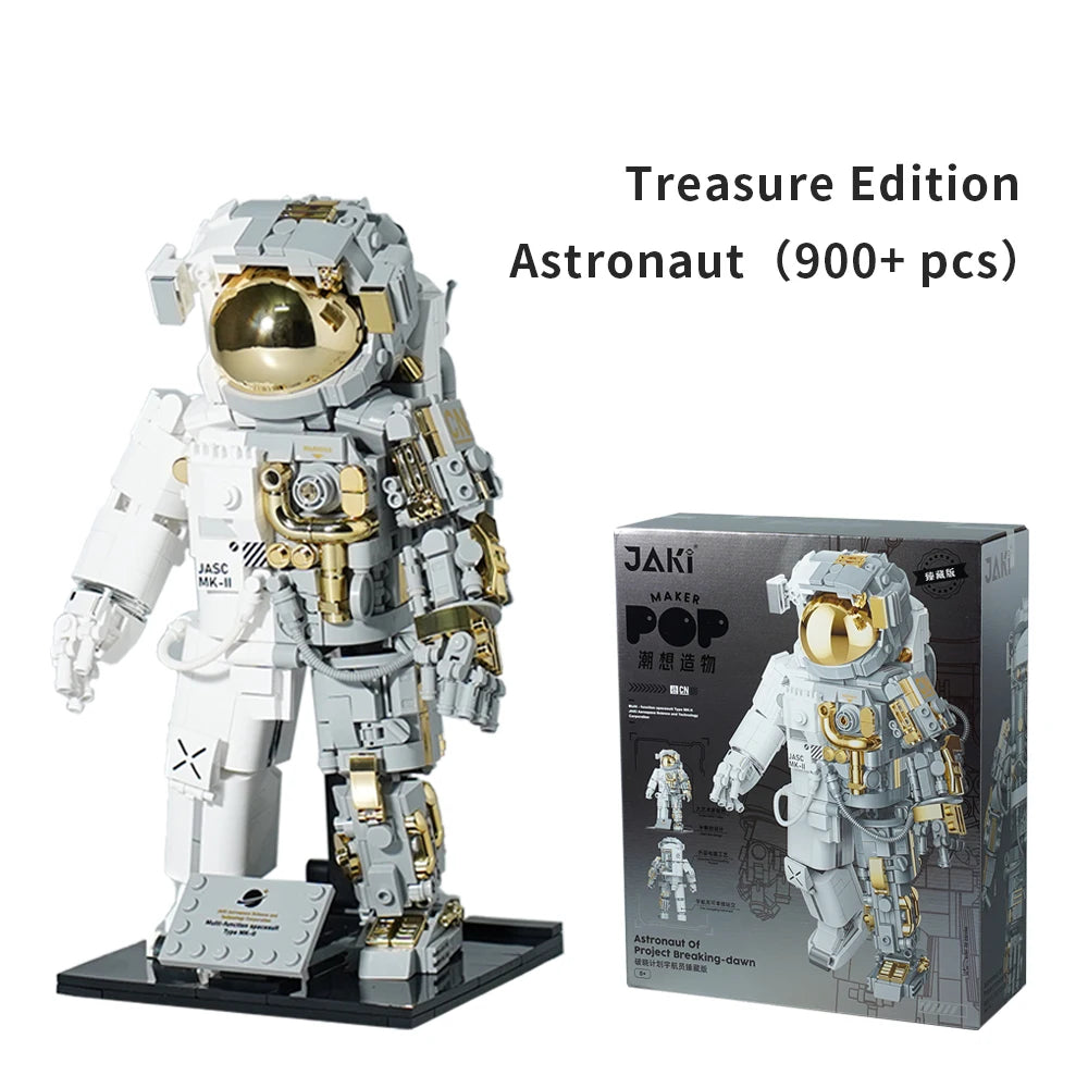 Astronaut Bouwstenen Set