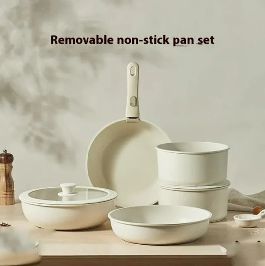 Pannen Set Afneembaar Hendel