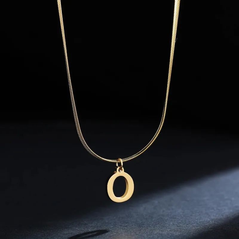 Trendy Ketting met Letter