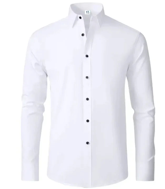 Heren Elastic Fit No-Iron Blouse