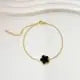 Dames Klaver Bloem Armband