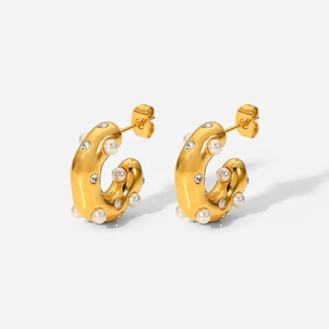 18K Gold Plated Oorbellen