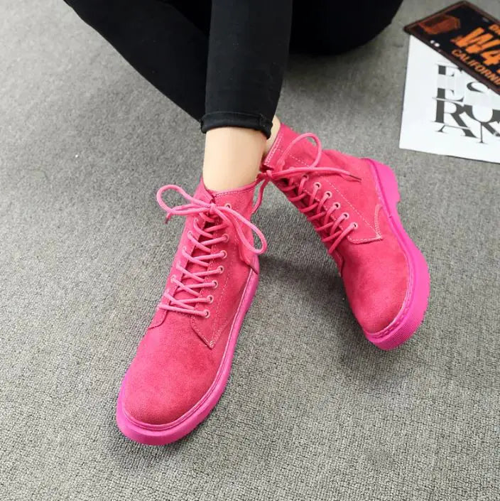 Dames Suede Skinny Boots