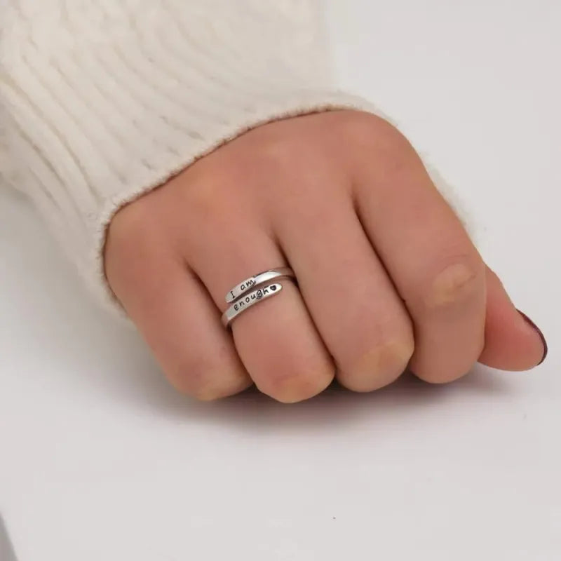 Verstelbare gouden ring