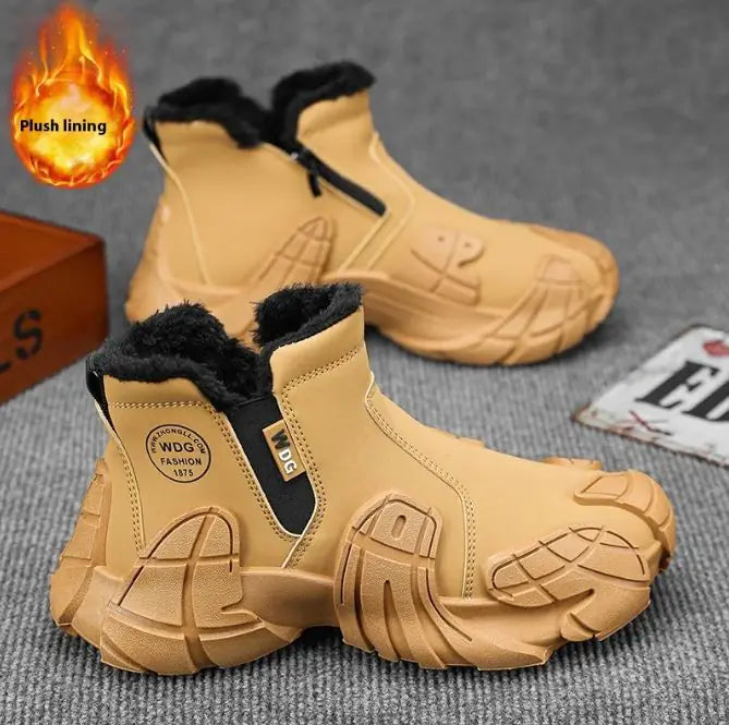 Heren Fleece Lined Martin Boots