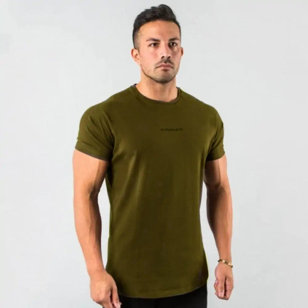 Heren Fitted Gym T-Shirt