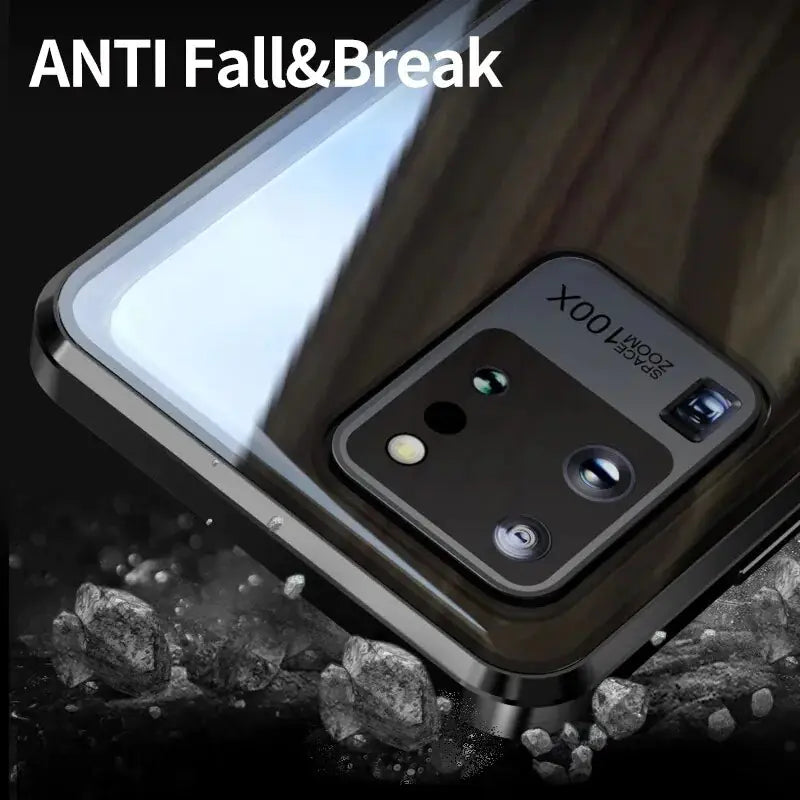 Full Privacy Protectie Magnetische Samsung Telefoonhoes