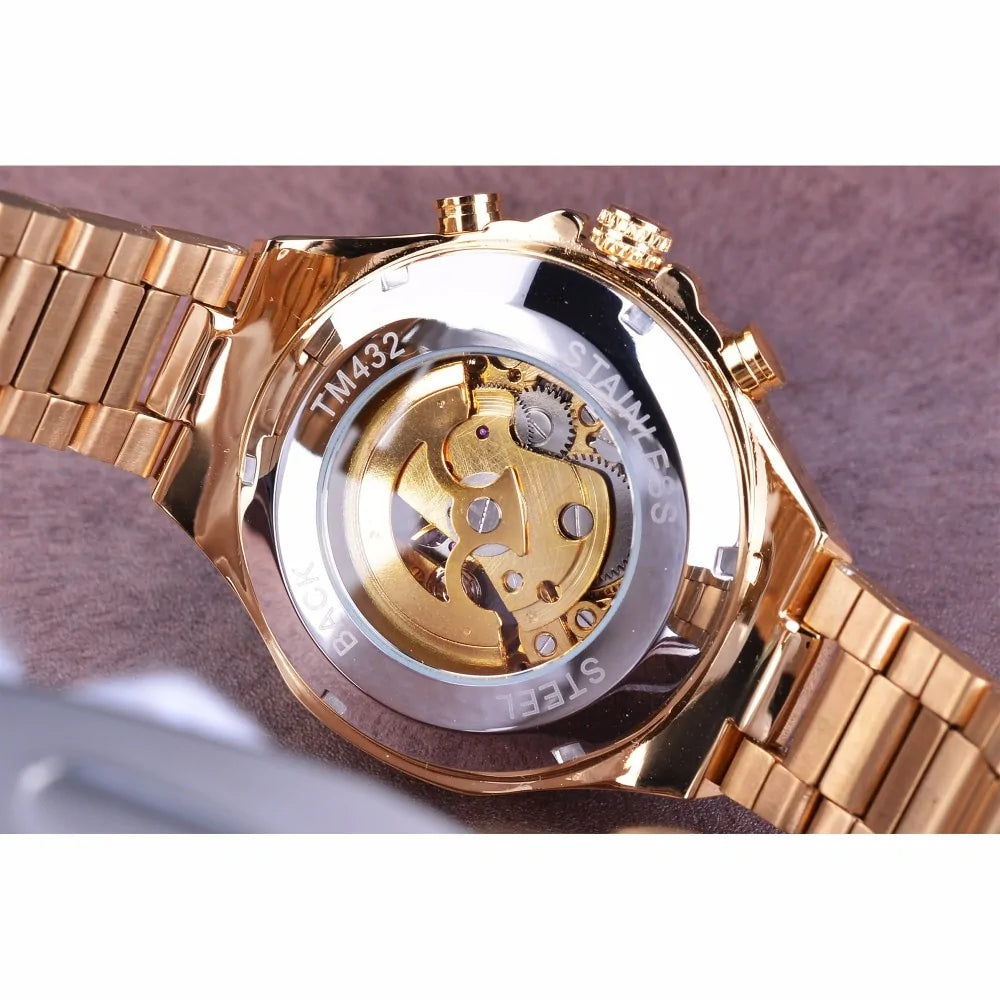 Mechanisch Sport Horloge voor Heren