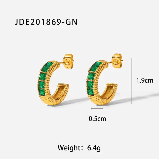 18K Gold Plated Oorbellen