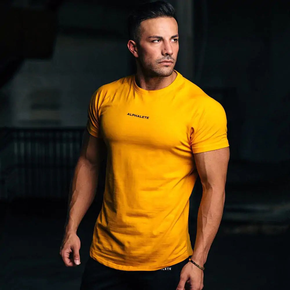Heren Fitted Gym T-Shirt