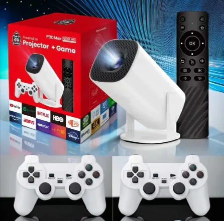 HD 4K Gaming Projector – Ultra-Clear & Smooth Display