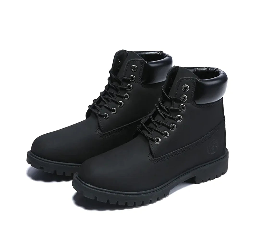 Heren Leren Hoge Boots