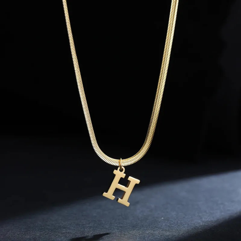 Trendy Ketting met Letter