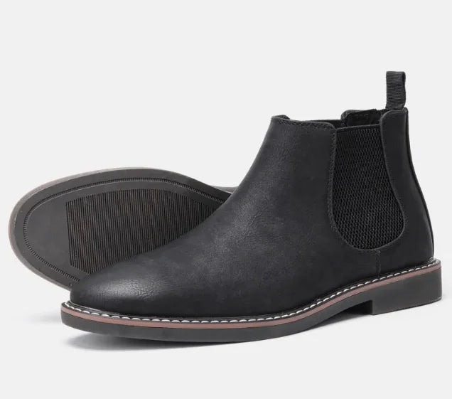 Heren Retro Cowhide Boots
