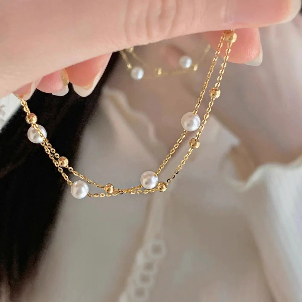 Armband met Pareltjes