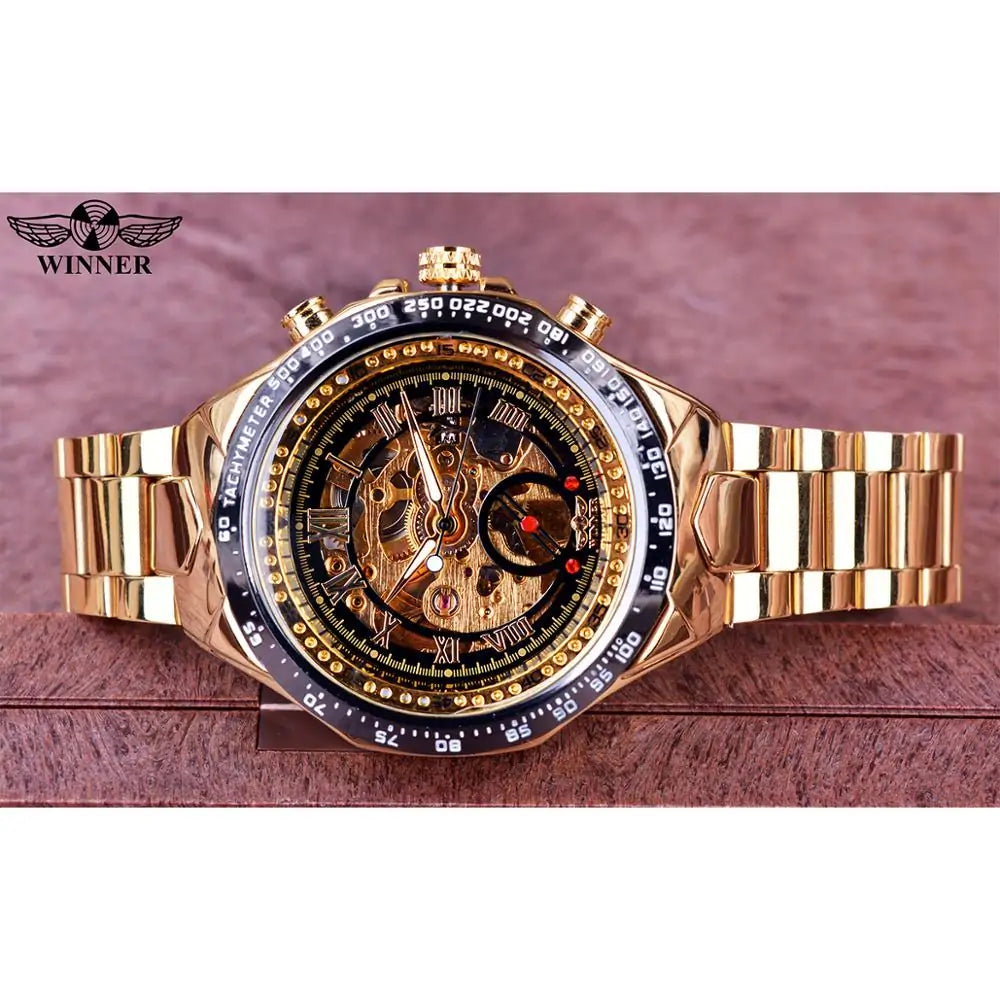 Mechanisch Sport Horloge voor Heren