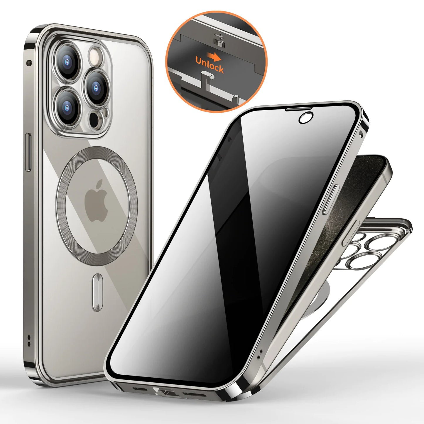 Privacy Pro Magnetisch I Phone Telefoonhoes