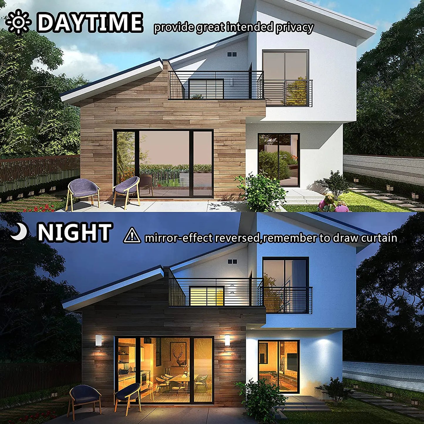 Privacy Film Mirror