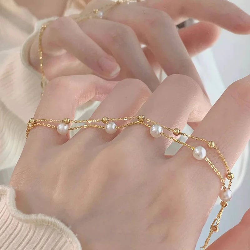 Armband met Pareltjes