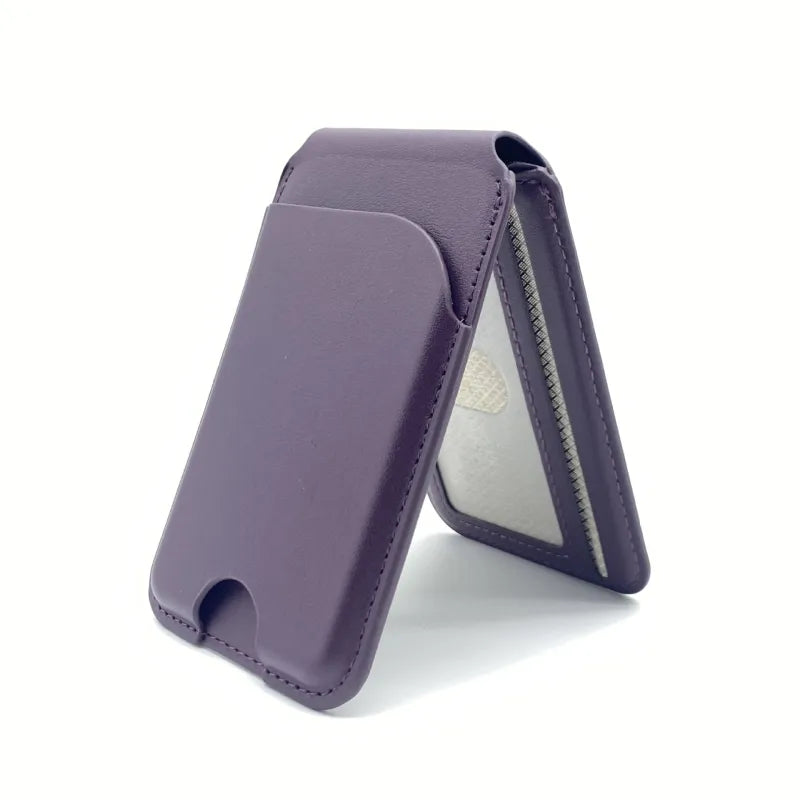 Leder Magnetisch Mobiel Kaartenhouder