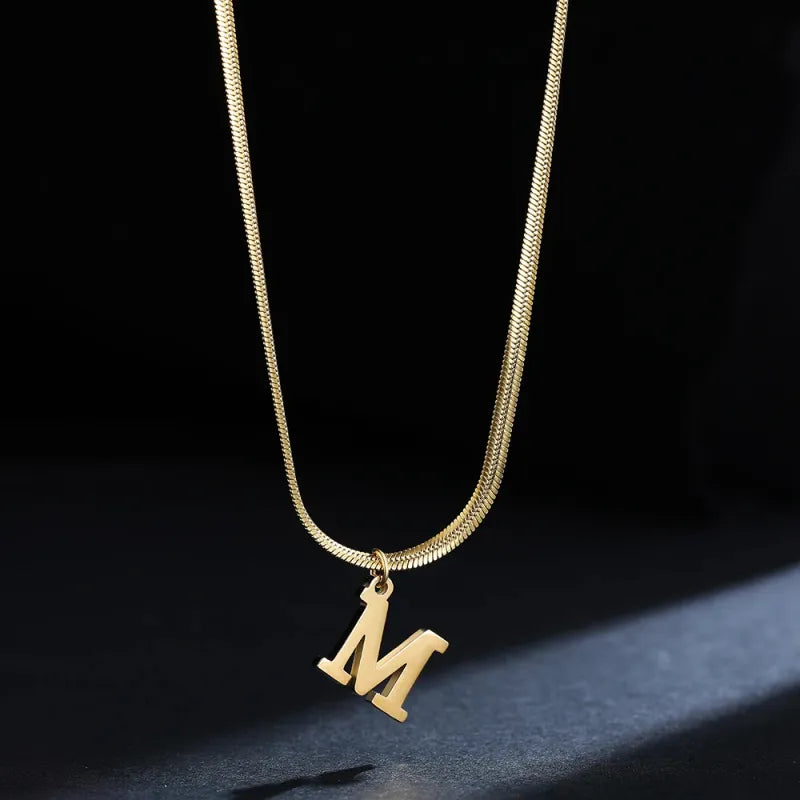 Trendy Ketting met Letter